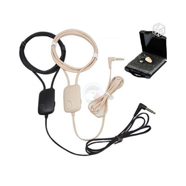 Mini Oreillette Espion Invisible Bluetooth Indétectable Kit Mains Libres  Micro 